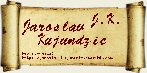 Jaroslav Kujundžić vizit kartica